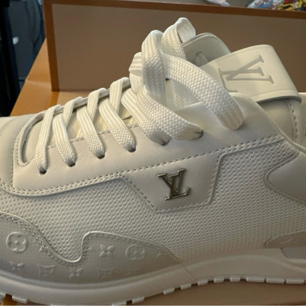 Louis Vuitton Monogram White Sneakers - Picture 2 of 5